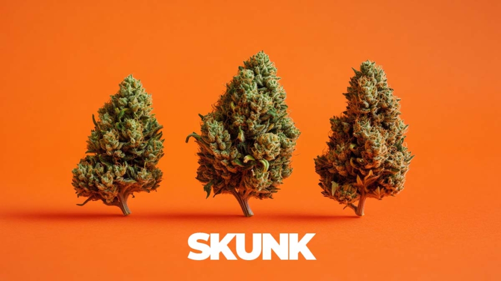 skunk-sorten-topliste-namen-wirkung-story-infografik-3-strains-blueten